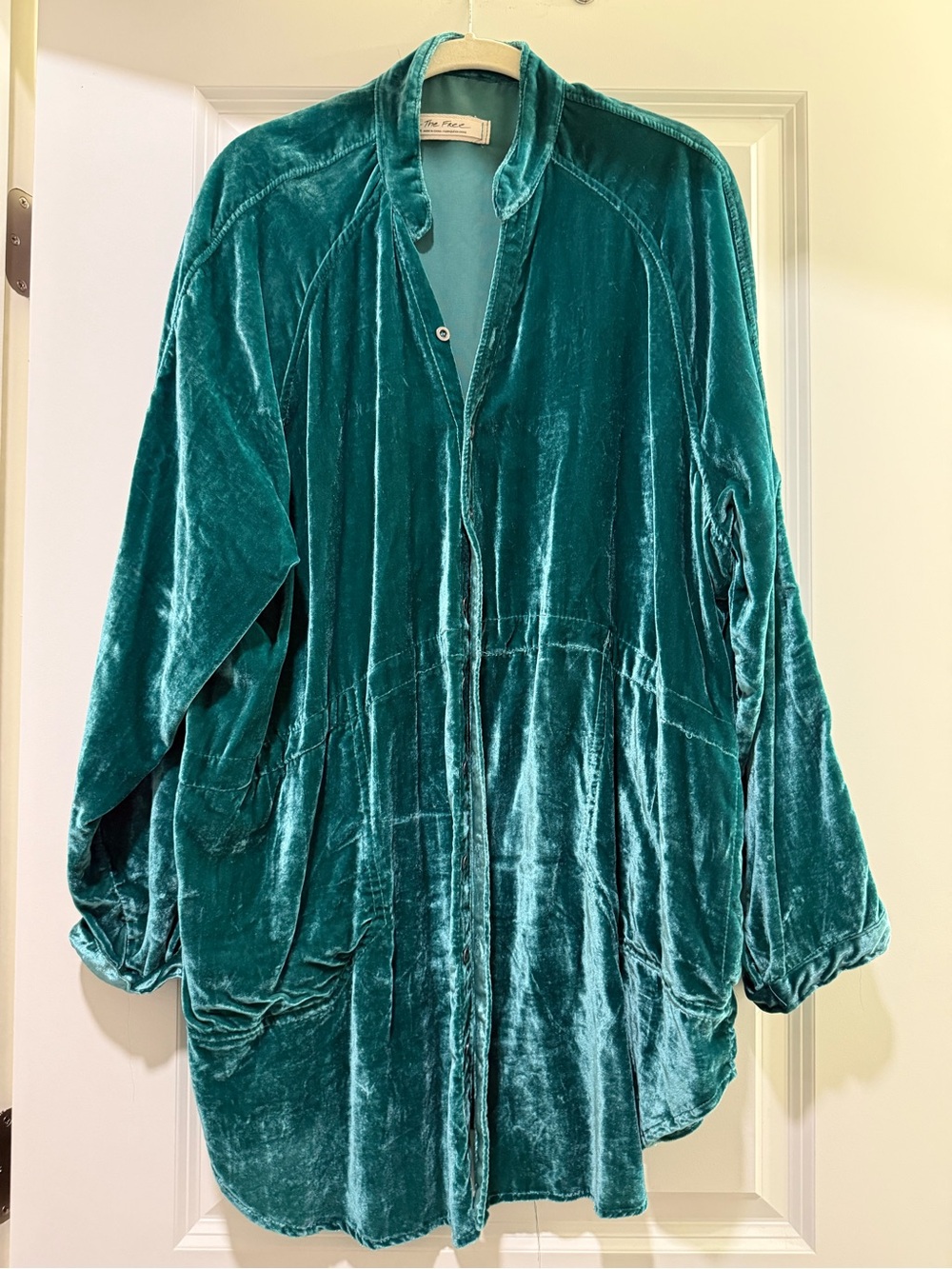 We the Free Summer Daydream Velvet Shirt 
Everglades